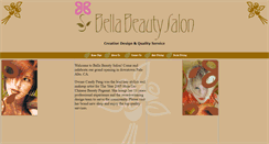 Desktop Screenshot of bellabeautysalon.com
